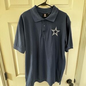 NFL Cowboys Men’s Navy Polo Shirt